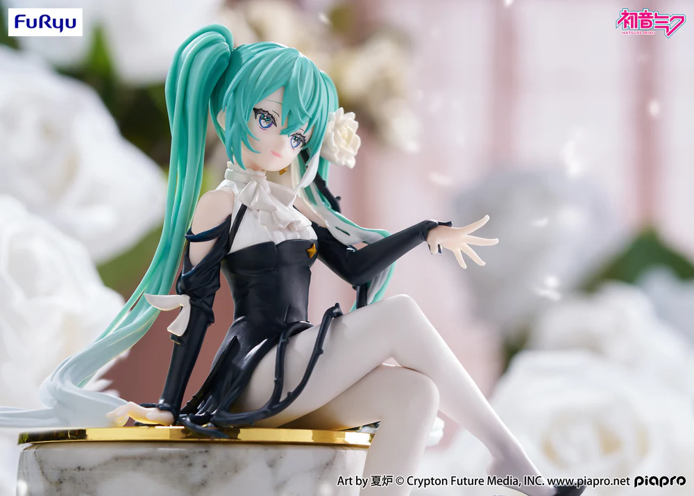 Hatsune Miku - Flower Fairy White Rose Noodle Stopper